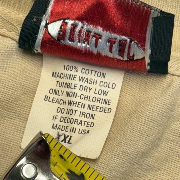 Vintage 90s Jet Ski T Shirt Mens XL 25.5x30 Jet Tribe Brown Single Stitch - Picture 10 of 12